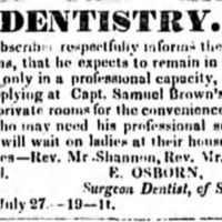 Dentistry - Southern Banner July 27 1832.png