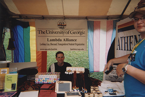 Photograph, Lambda Alliance activities on campus (1), ca. 2000s