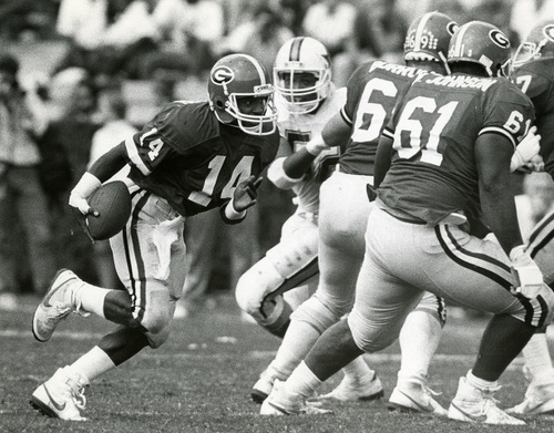 Georgia Bulldogs quarterback James Jackson