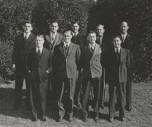 Georgia Bulldogs coaching staff, 1939