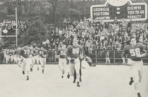 Georgia Bulldogs in Sanford Stadium, 1950